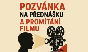 Pozvánka na přednášku a film